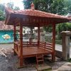 Gazebo Kayu Jati Semarang