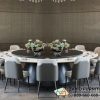 Meja Makan Marmer Bulat Semarang 10 Kursi Meja Makan Marmer Bulat Semarang 10 Kursi