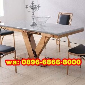 Meja Makan Marmer V Jember Meja Makan Marmer V Jember