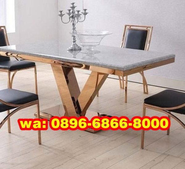 Meja Makan Marmer V Jember Meja Makan Marmer V Jember