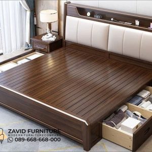Tempat Tidur Kayu Jati Kombinasi Laci Tempat Tidur Kayu Jati Kombinasi Laci