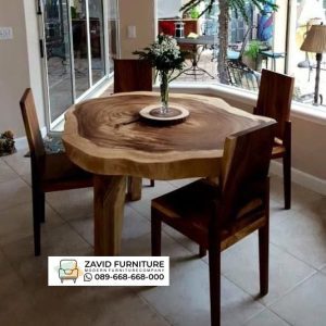 Bandung Meja Kayu Utuh Bulat Bandung Meja Kayu Utuh Bulat