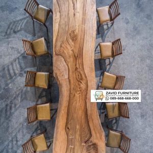 Beja Kayu Trembesi Besar 10 kursi Meja Kayu Trembesi Besar 10 kursi