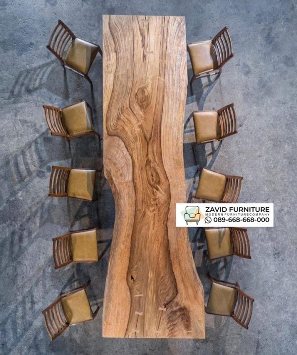 Beja Kayu Trembesi Besar 10 kursi Meja Kayu Trembesi Besar 10 kursi