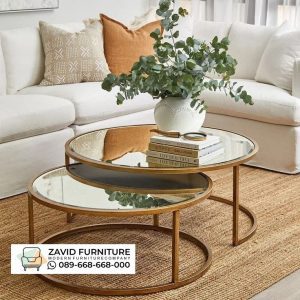 Coffe Table Kaca Bulat Jakarta Coffe Table Kaca Bulat Jakarta