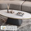 Coffe Table Oval Minimalis Surabaya