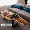 Coffe Table Panjang Kaki Besi Coffe Table Panjang Kaki Besi