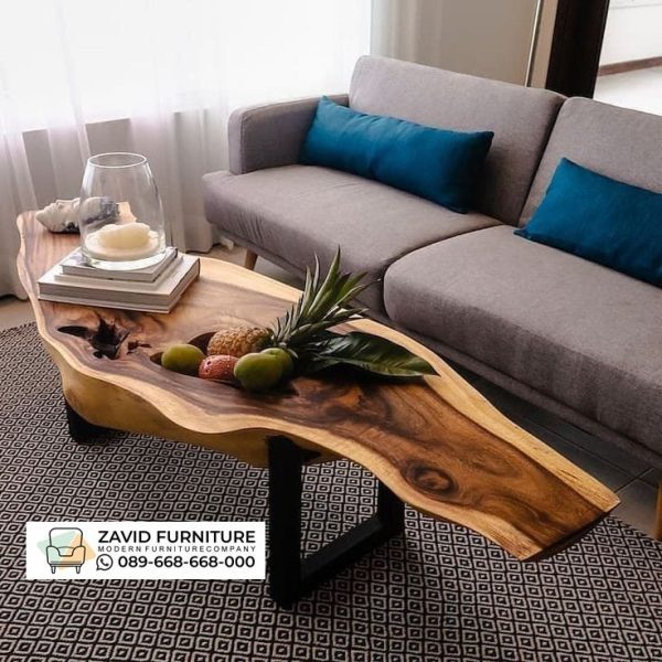 Coffe Table Panjang Kaki Besi Coffe Table Panjang Kaki Besi