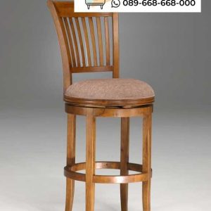 Custom Kursi Bar Kayu Busa Tebal