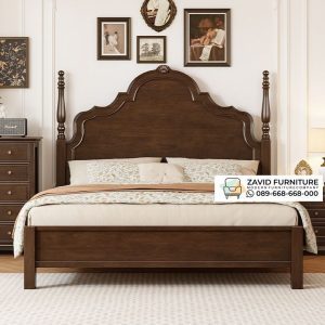 Custom Tempat Tidur Kayu Jati Alami Custom Tempat Tidur Kayu Jati Alami