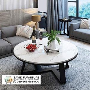 Desain Coffe Table Bulat Kaki Besi Desain Coffe Table Bulat Kaki Besi