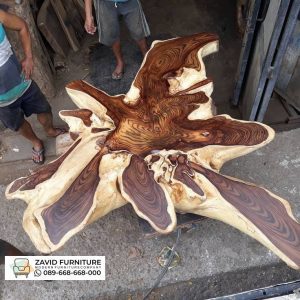 Desain Unik Meja Tamu Kayu Trembesi Pertama Desain Unik Meja Tamu Kayu Trembesi Pertama