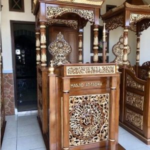 Dijual Mimbar Jati Mewah Dijual Mimbar Jati Mewah