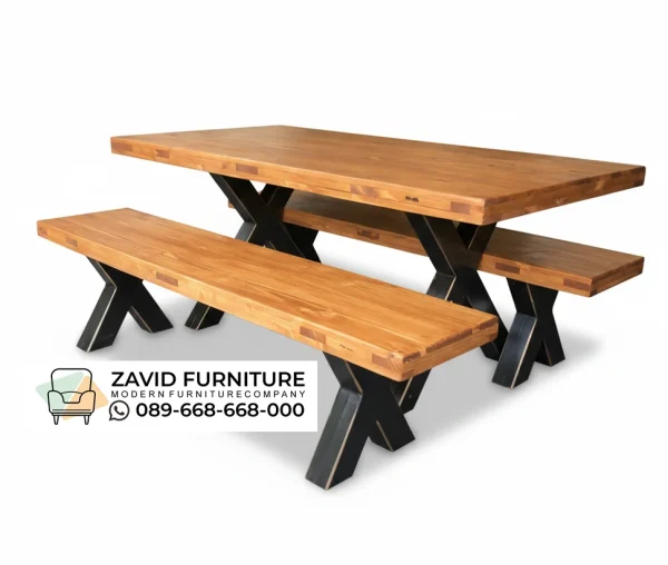 Meja Kayu Panjang 1 Meter