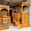 Jual Mimbar Masjid Ukiran Mewah