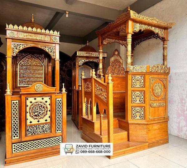 Jual Mimbar Masjid Ukiran Mewah Jual Mimbar Masjid Ukiran Mewah