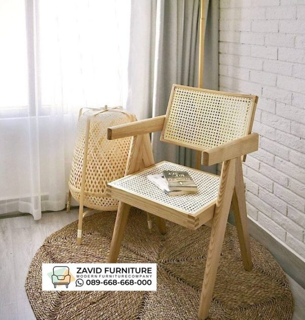 Kursi Cafe Jati Kombinasi Rotan Modern Kursi Cafe Jati Kombinasi Rotan Modern