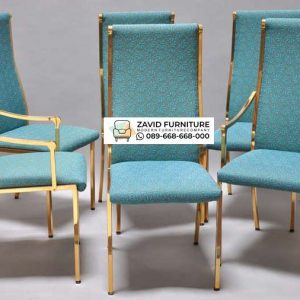 Kursi Makan Modern Stainles Gold Kursi Makan Modern Stainles Gold