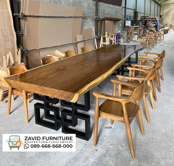 Meja Kayu Panjang Meja Kayu Panjang