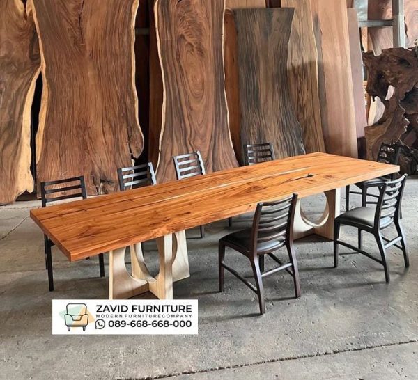 Meja Kayu Utuh Besar Samarinda Meja Kayu Utuh Besar Samarinda