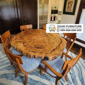 Meja Kayu Utuh Bulat Manado Meja Kayu Utuh Bulat Manado