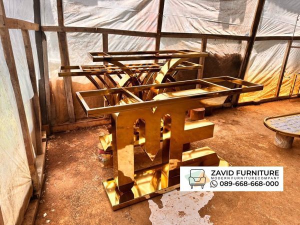 Meja Konsul Stainless Custom Nama 3 Meja Konsul Stainless Custom Nama