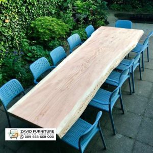 Meja Makan Besar Trembesi Ukuran 3 Meter Meja Makan Besar Trembesi Ukuran 3 Meter