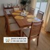 Meja Makan Kayu Jati Manado