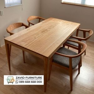 Meja Makan Kayu Jati Solid Meja Makan Kayu Jati Solid
