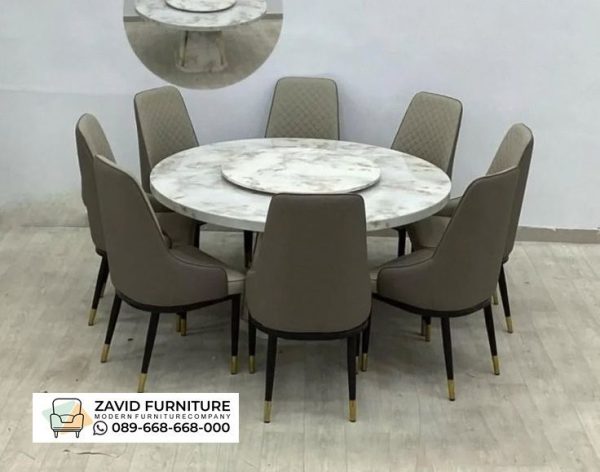 Meja Makan Marmer Bulat Surabaya Meja Makan Marmer Bulat Surabaya
