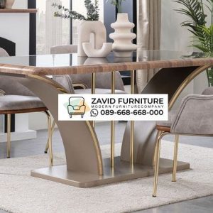 Meja Makan Marmer Custom Sayap Burung