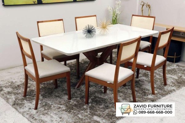 Meja Makan Marmer Kayu Jati Bekasi Meja Makan Marmer Kayu Jati Bekasi