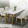 Meja Marmer Surabaya Stainles Gold