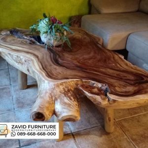 Meja Tamu Kayu Trembesi Unik Sekali Meja Tamu Kayu Trembesi Unik Sekali
