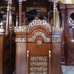 Mimbar Jati Kayu Ukir Mimbar Jati Kayu Ukir