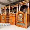 Mimbar Kayu Jati Mewah Aceh Mimbar Kayu Jati Mewah Aceh