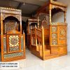 Mimbar Masjid Bogor Kayu Jati