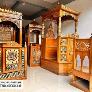 Mimbar Masjid Kayu Jati Bandung Mimbar Masjid Kayu Jati Bandung
