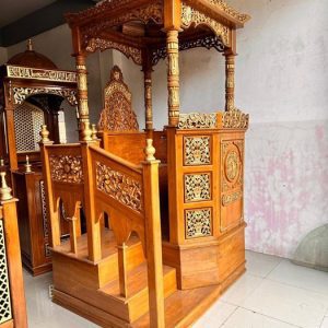 Mimbar Masjid Kayu Mewah Klasik Mimbar Masjid Kayu Mewah Klasik
