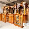 Mimbar Masjid Kayu Mewah Terbaru