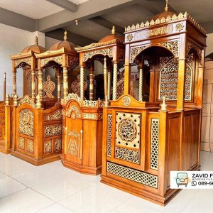 Mimbar Masjid Kayu Mewah Terbaru Mimbar Masjid Kayu Mewah Terbaru