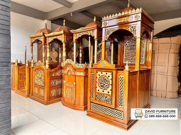 Mimbar Masjid Kayu Mewah Terbaru Mimbar Masjid Kayu Mewah Terbaru