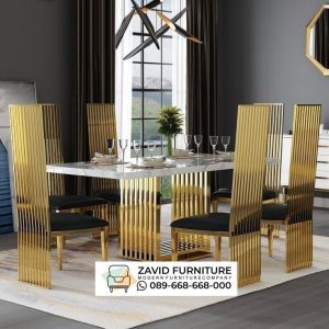 Model Meja Makan Stainles Luxuri Jakara Timur