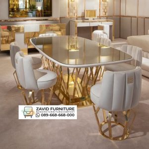 Model Meja Makan Stainles Luxuri Jakarta Selatan