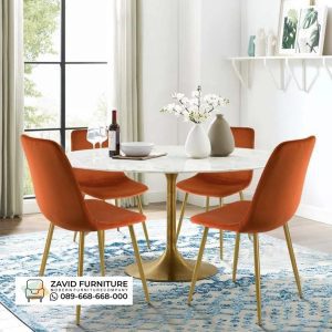 Model Meja Makan Stainles Minimalis Padang