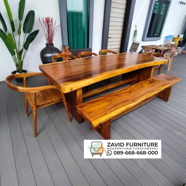 Meja Kayu Panjang Murah Meja Kayu Panjang Murah