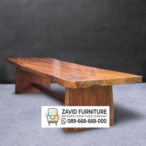 Meja Kayu Panjang 3m