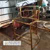 Custom Kaki Meja Stainles Gold Moderen Custom Rangka Kursi Stainless Gold Modern