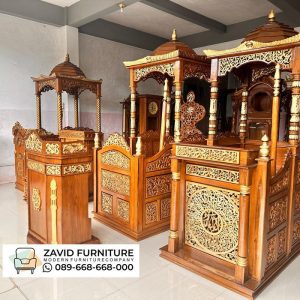 Jual Berbagai Podium Masjid Mewah Jual Berbagai Mimbar Masjid Mewah