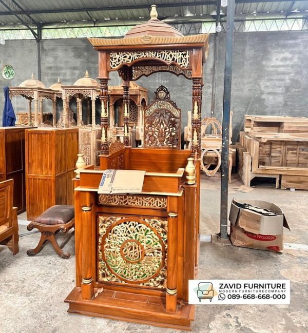 Jual Mimbar Kayu Mewah Purwokerto Jual Mimbar Kayu Mewah Purwokerto